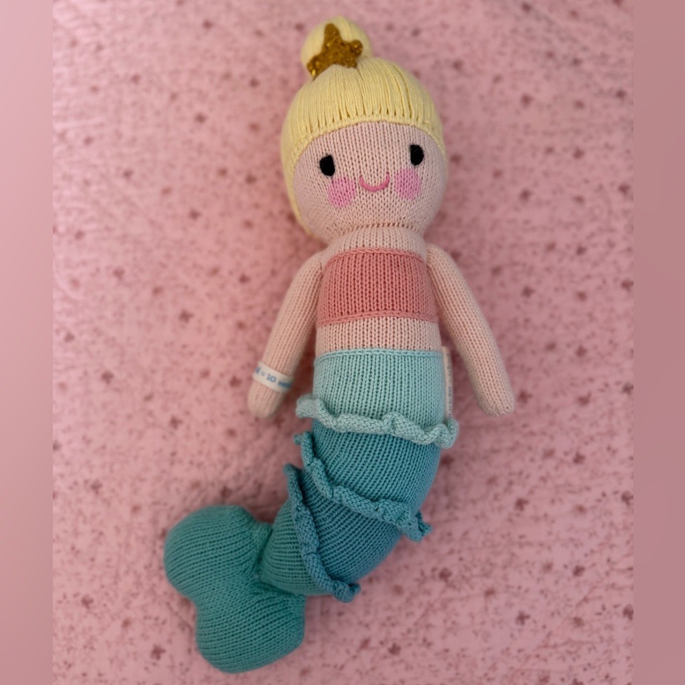 Skye the mermaid cuddle and kind 13”